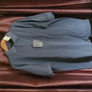 Pre washed 100% cotton Mens Polo style casual shirt.